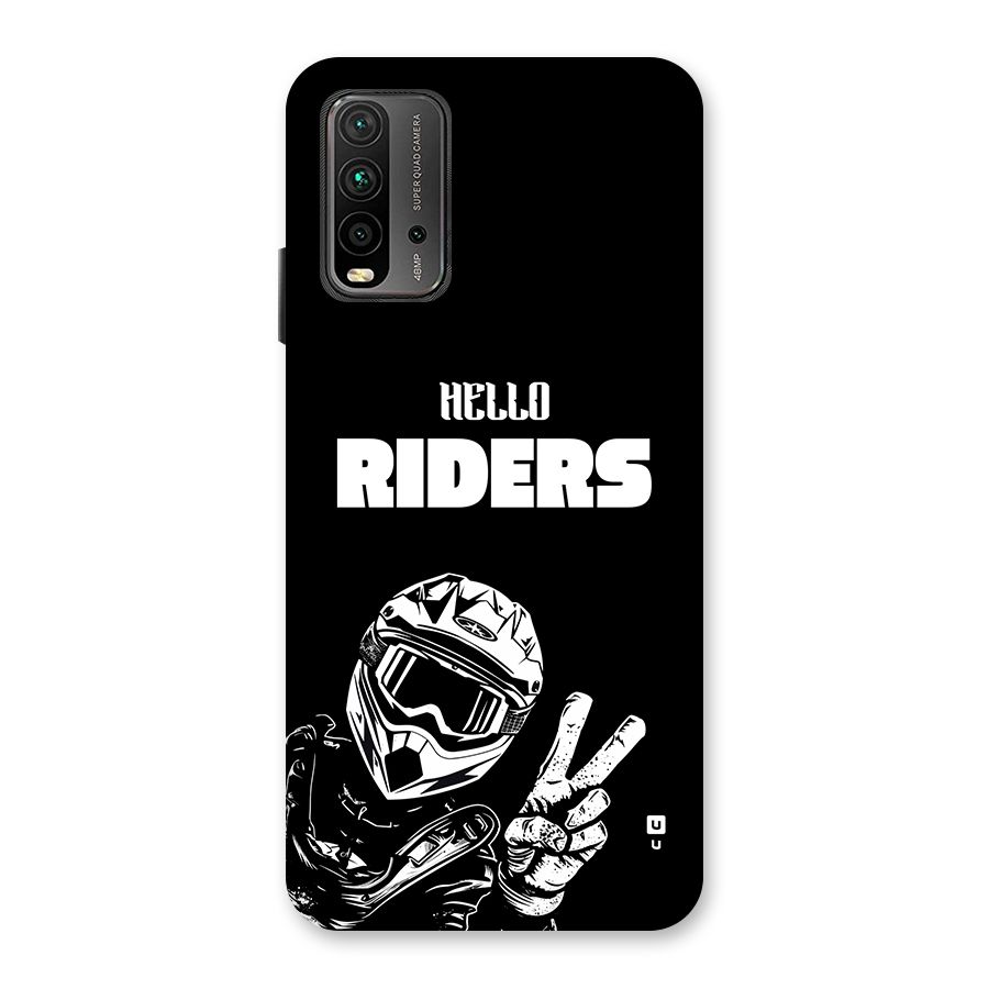 Hello Riders Back Case for Redmi 9 Power