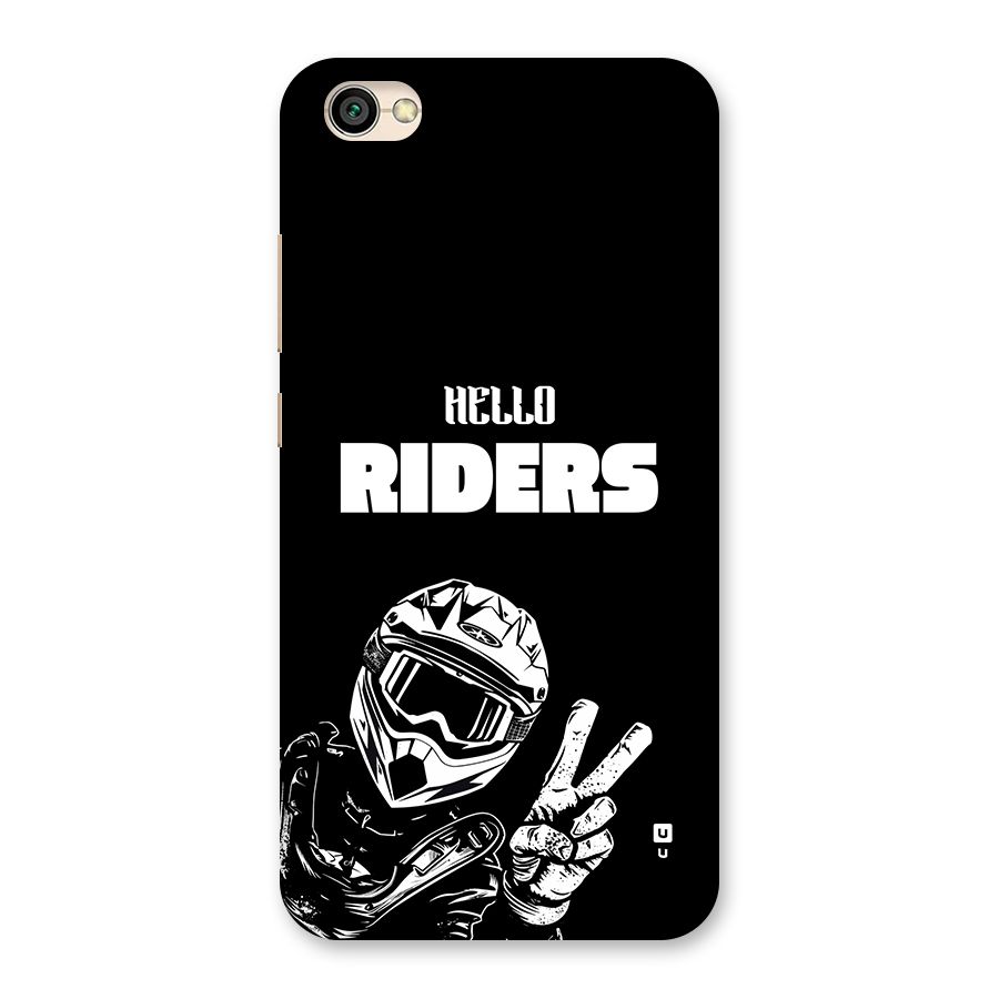 Hello Riders Back Case for Redmi Y1 Lite