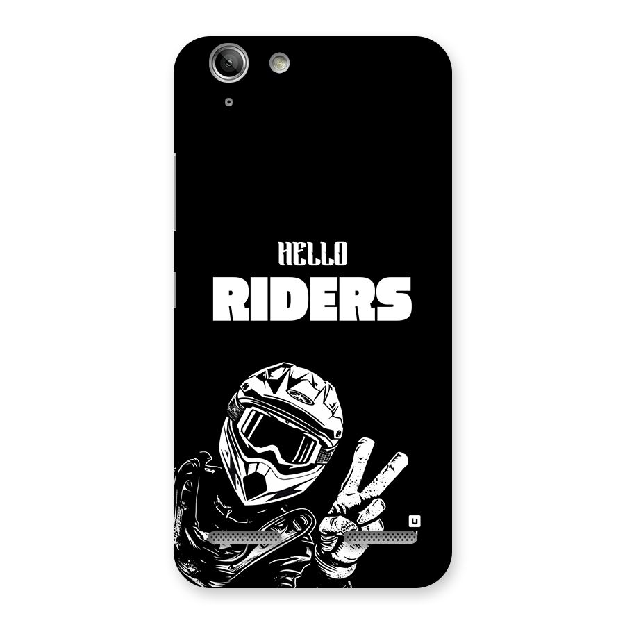 Hello Riders Back Case for Vibe K5 Plus