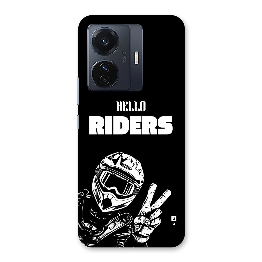 Hello Riders Back Case for Vivo T1 Pro