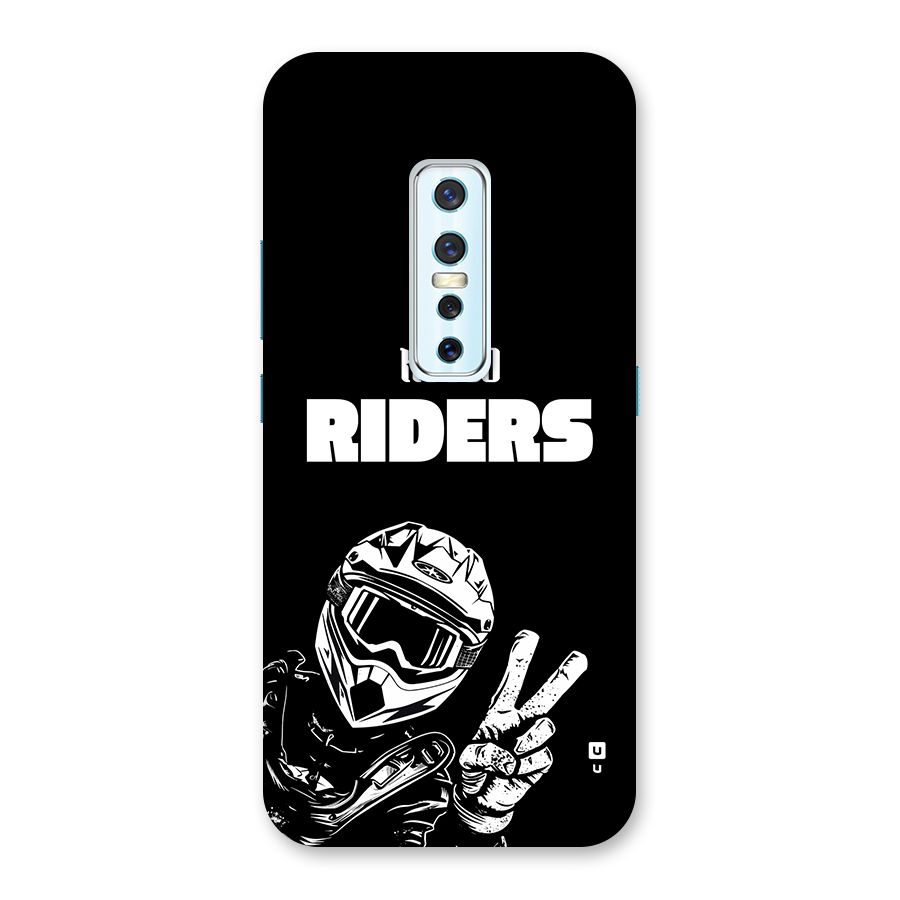 Hello Riders Back Case for Vivo V17 Pro