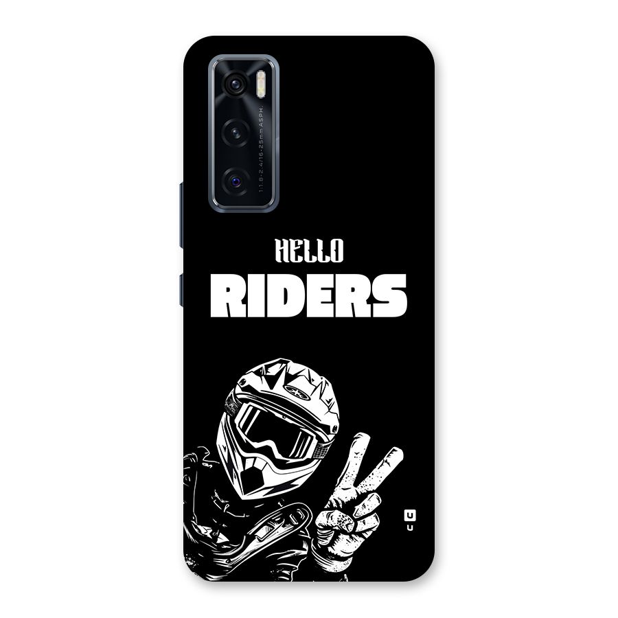 Hello Riders Back Case for Vivo V20 SE