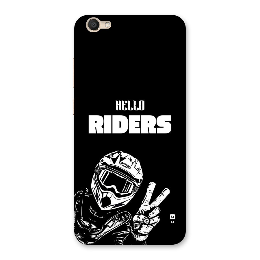 Hello Riders Back Case for Vivo V5