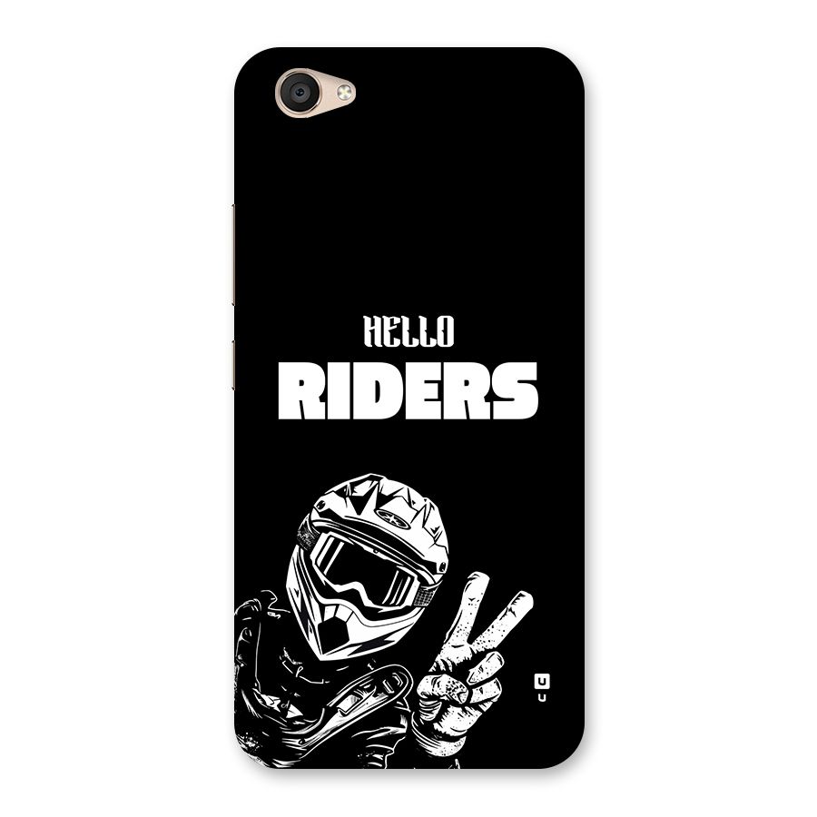 Hello Riders Back Case for Vivo V5 Plus