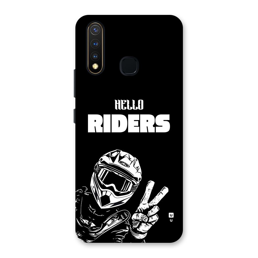 Hello Riders Back Case for Vivo Y19
