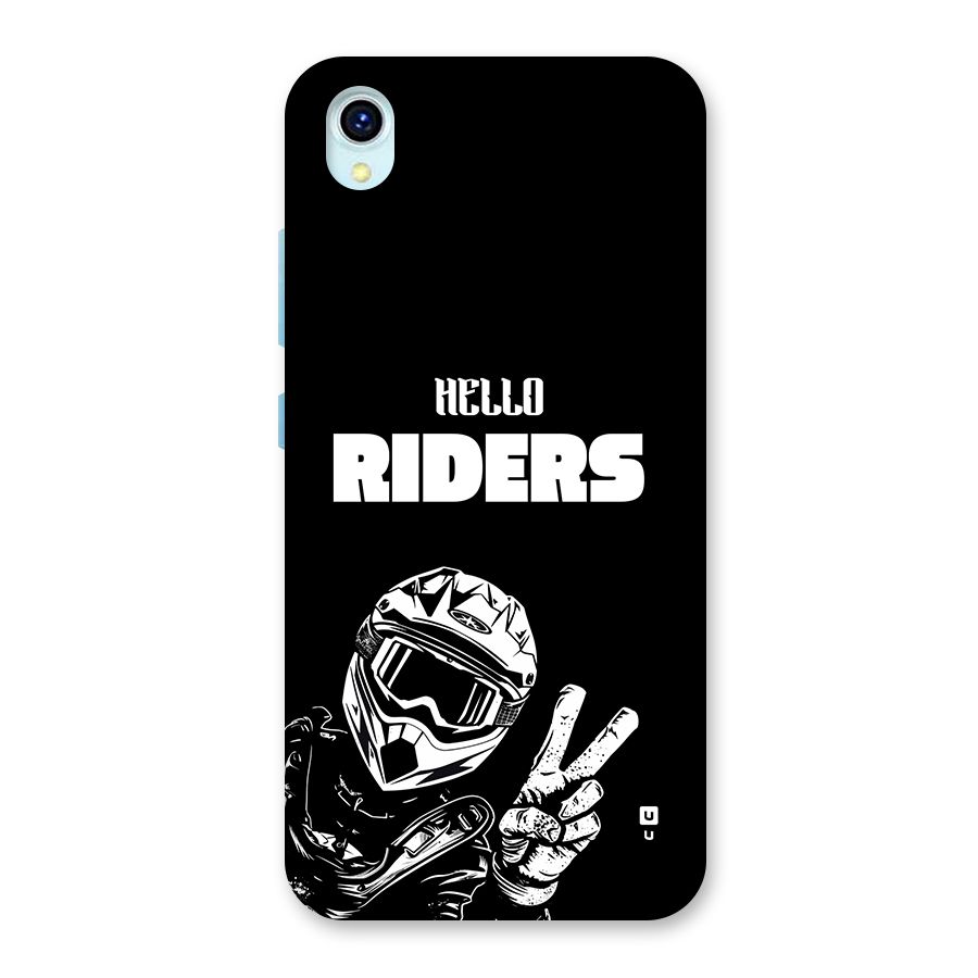 Hello Riders Back Case for Vivo Y1s