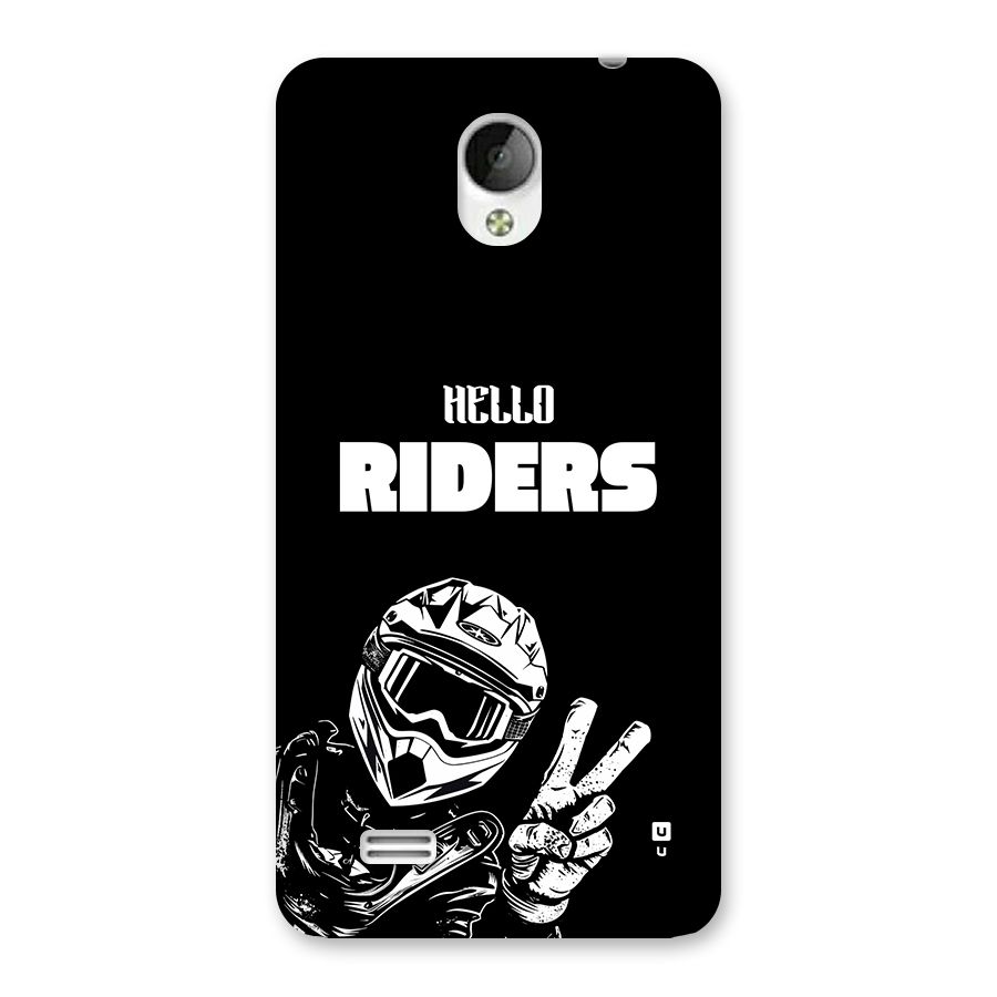 Hello Riders Back Case for Vivo Y21