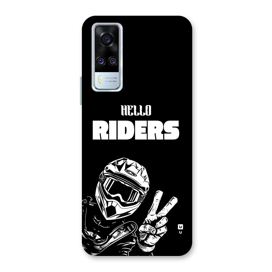 Hello Riders Back Case for Vivo Y31