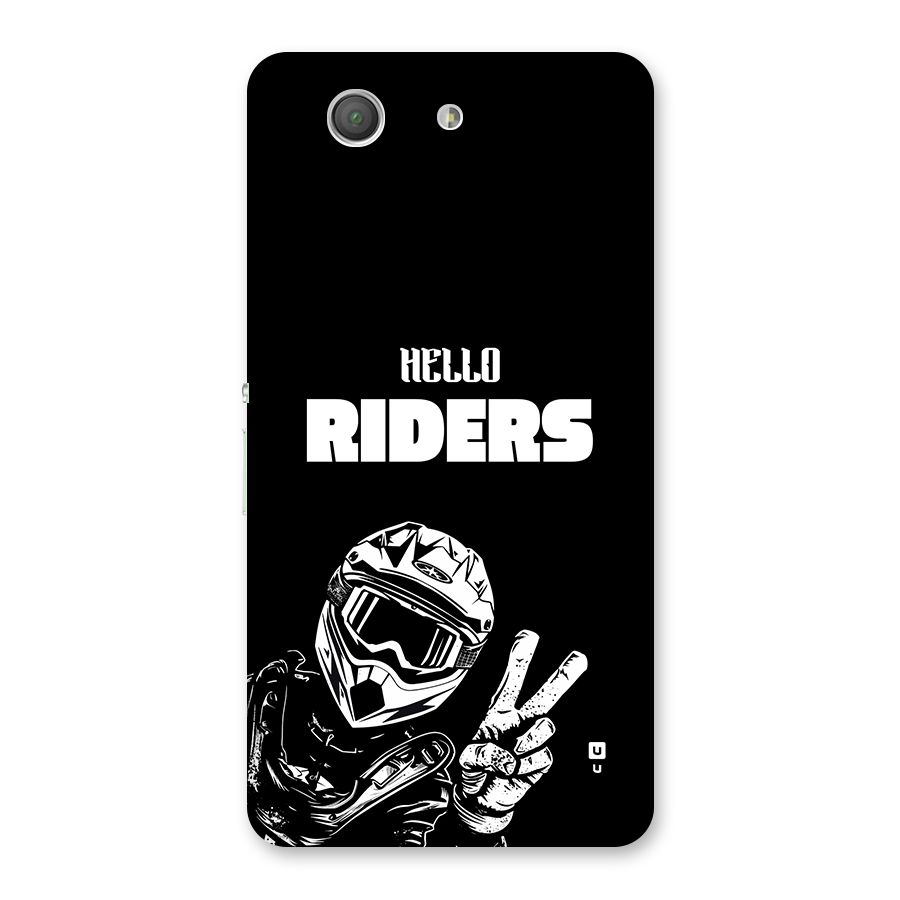 Hello Riders Back Case for Xperia Z3 Compact