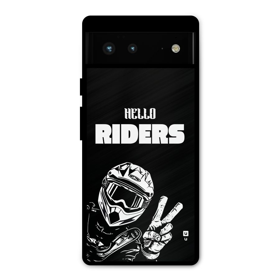 Hello Riders Metal Back Case for Google Pixel 6