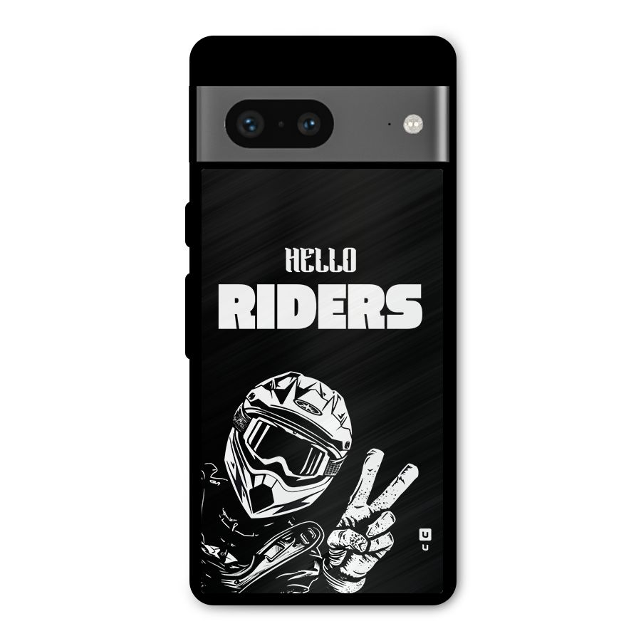 Hello Riders Metal Back Case for Google Pixel 7