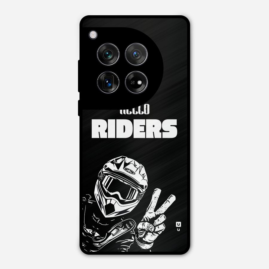 Hello Riders Metal Back Case for OnePlus 12