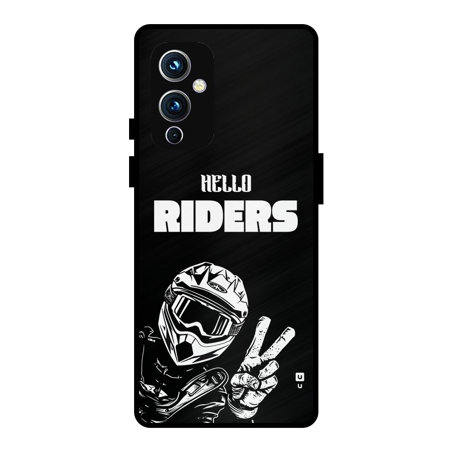 Hello Riders Metal Back Case for OnePlus 9