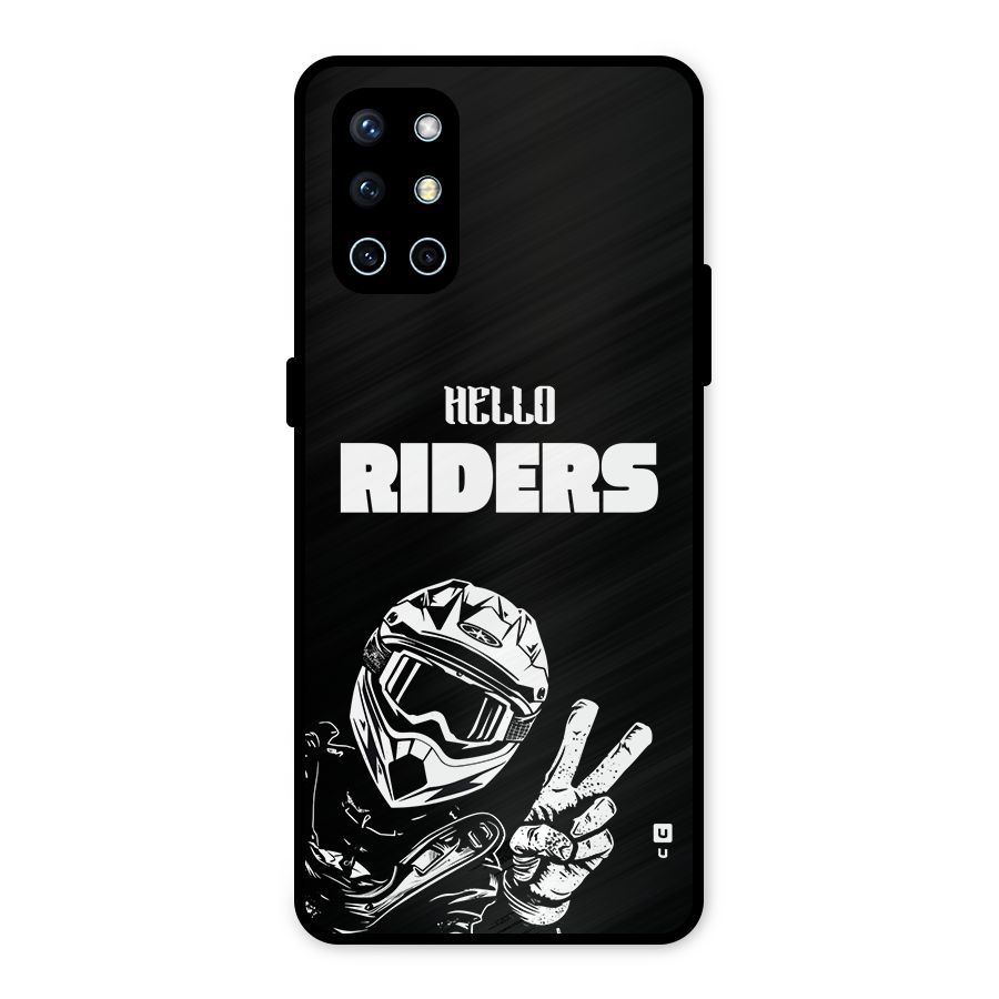 Hello Riders Metal Back Case for OnePlus 9R