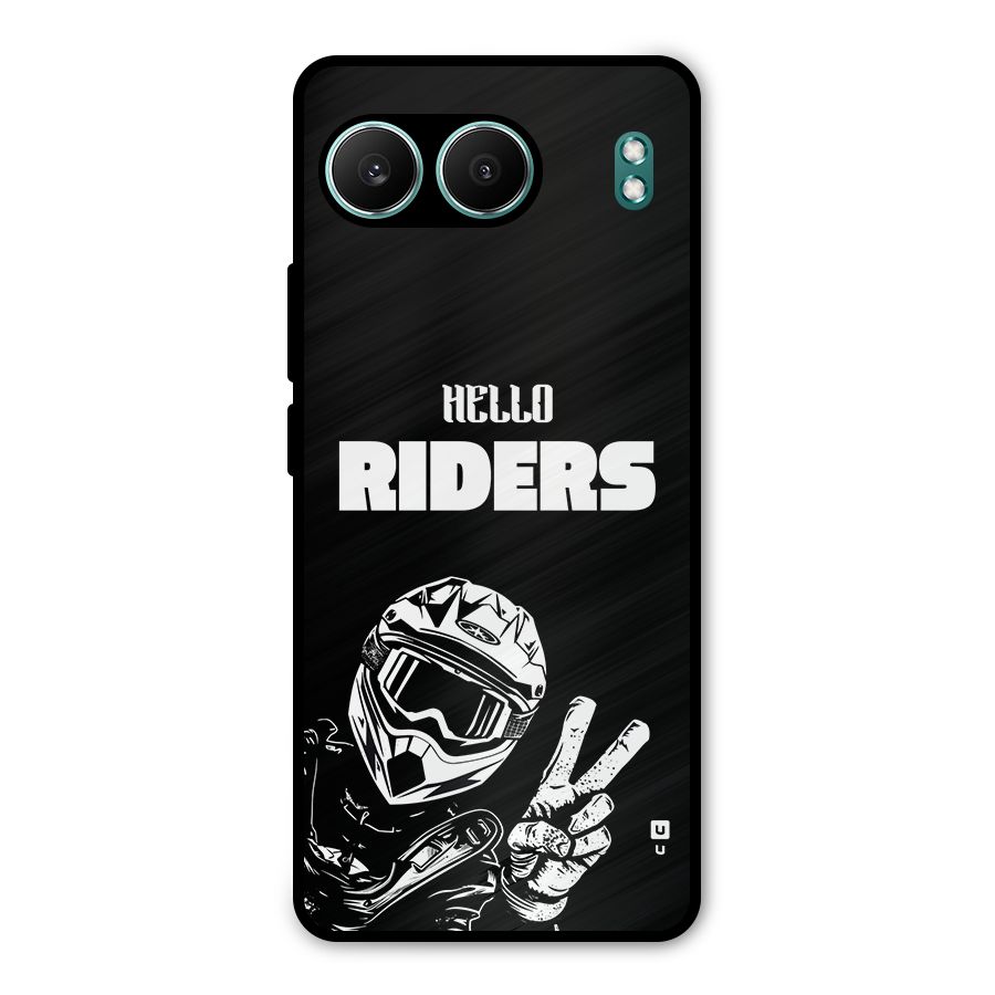 Hello Riders Metal Back Case for OnePlus Nord 4