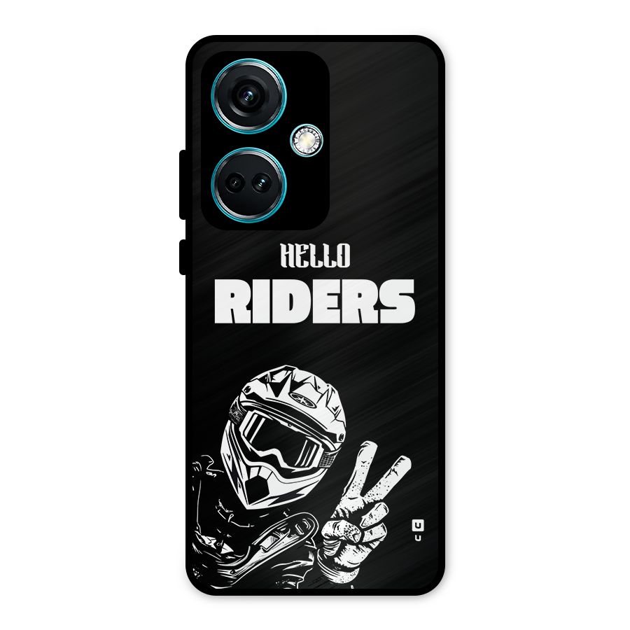 Hello Riders Metal Back Case for OnePlus Nord CE 3 5G