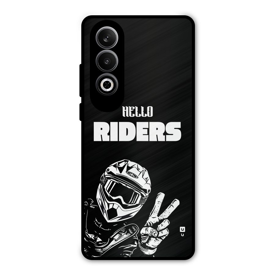 Hello Riders Metal Back Case for OnePlus Nord CE4