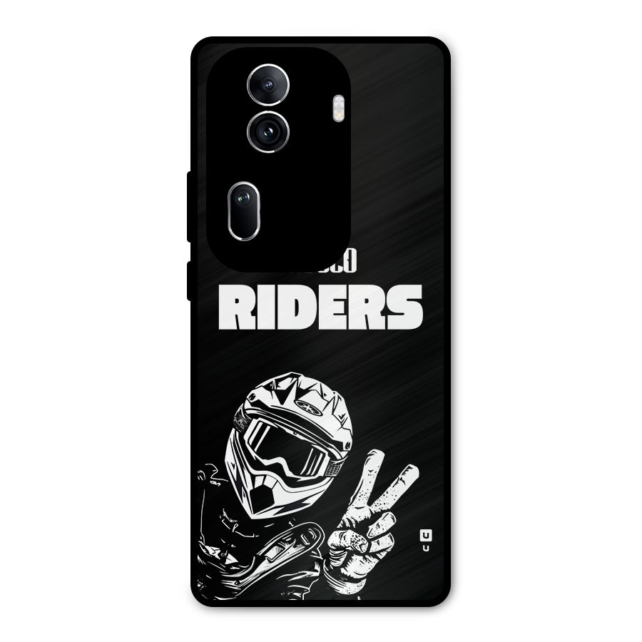 Hello Riders Metal Back Case for Oppo Reno11 Pro 5G