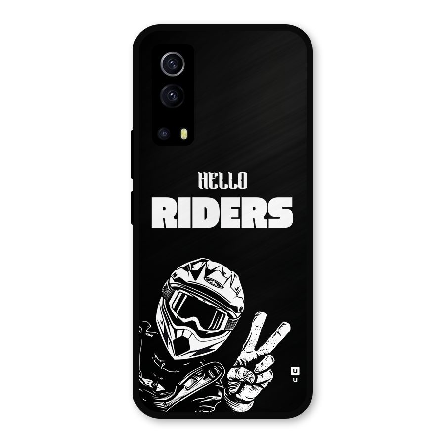 Hello Riders Metal Back Case for iQOO Z3