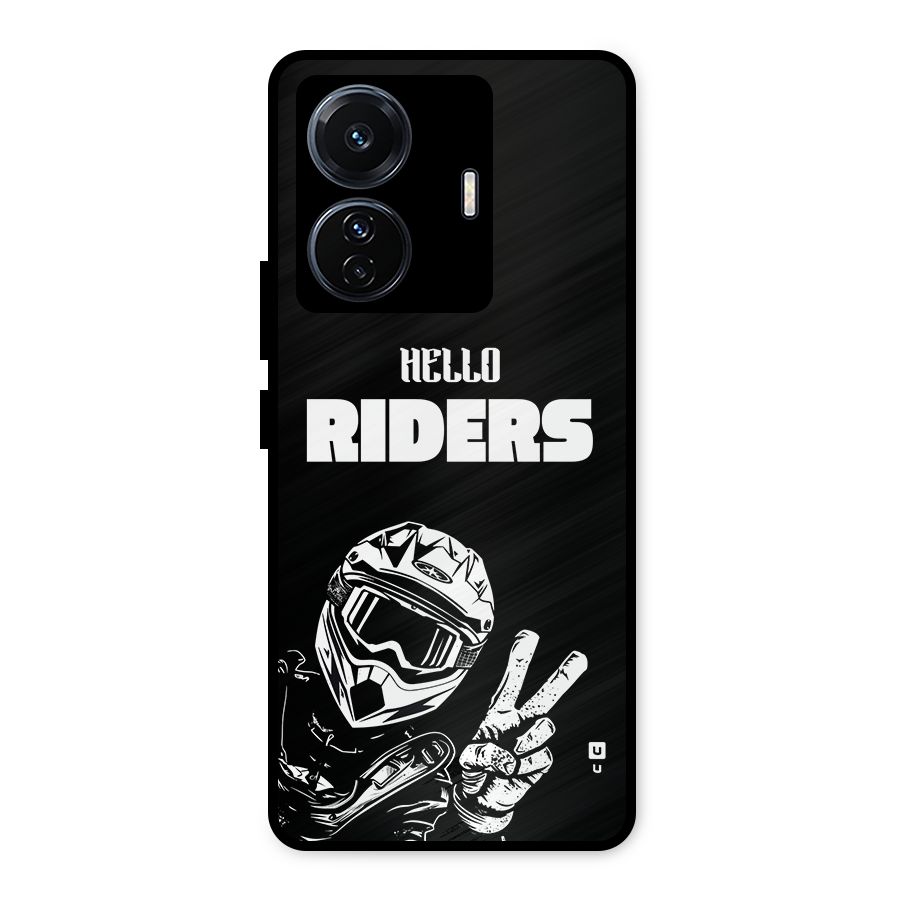 Hello Riders Metal Back Case for iQOO Z6