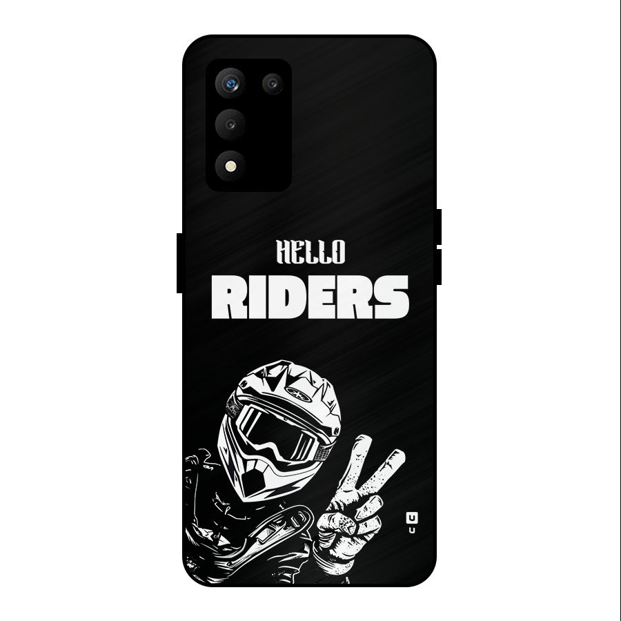 Hello Riders Metal Back Case for realme 9 5G SE