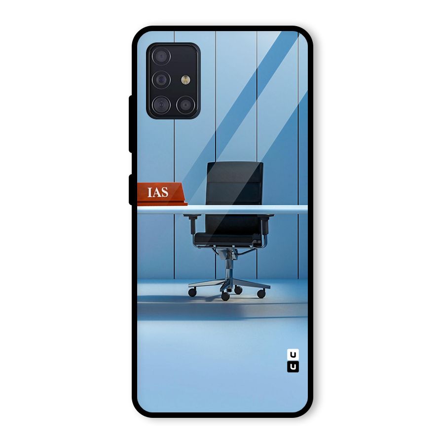 High Chair Glass Back Case for Galaxy A51