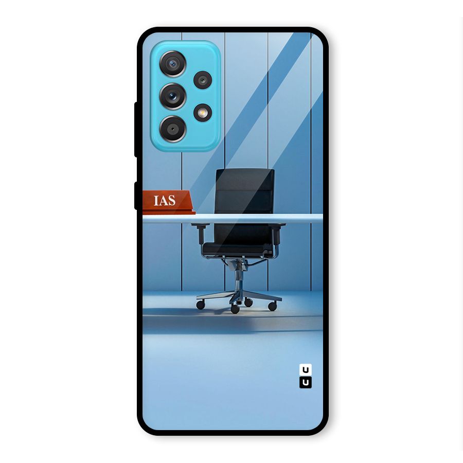 High Chair Glass Back Case for Galaxy A52