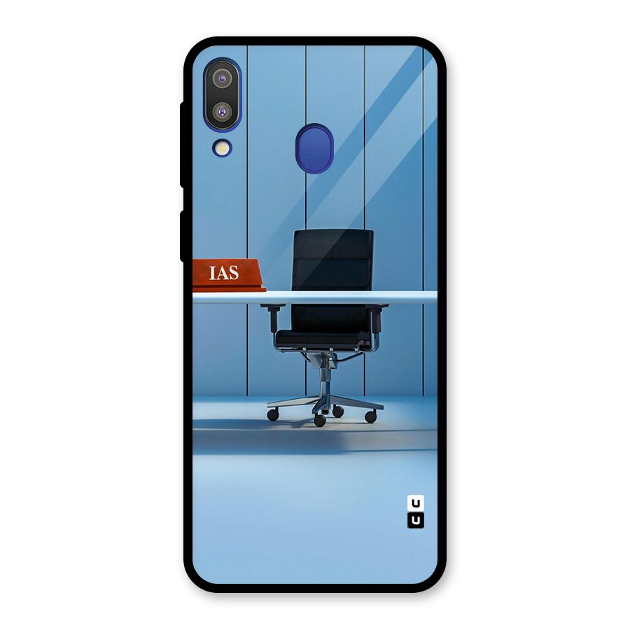 High Chair Glass Back Case for Galaxy M20