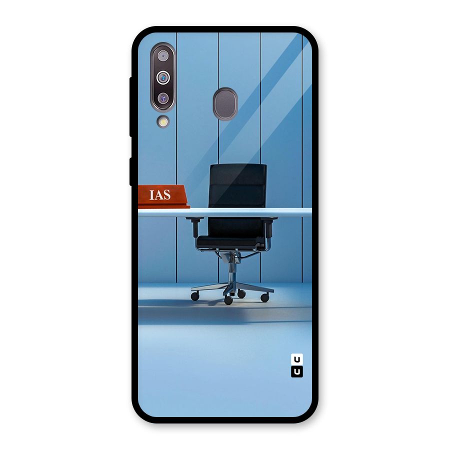 High Chair Glass Back Case for Galaxy M30