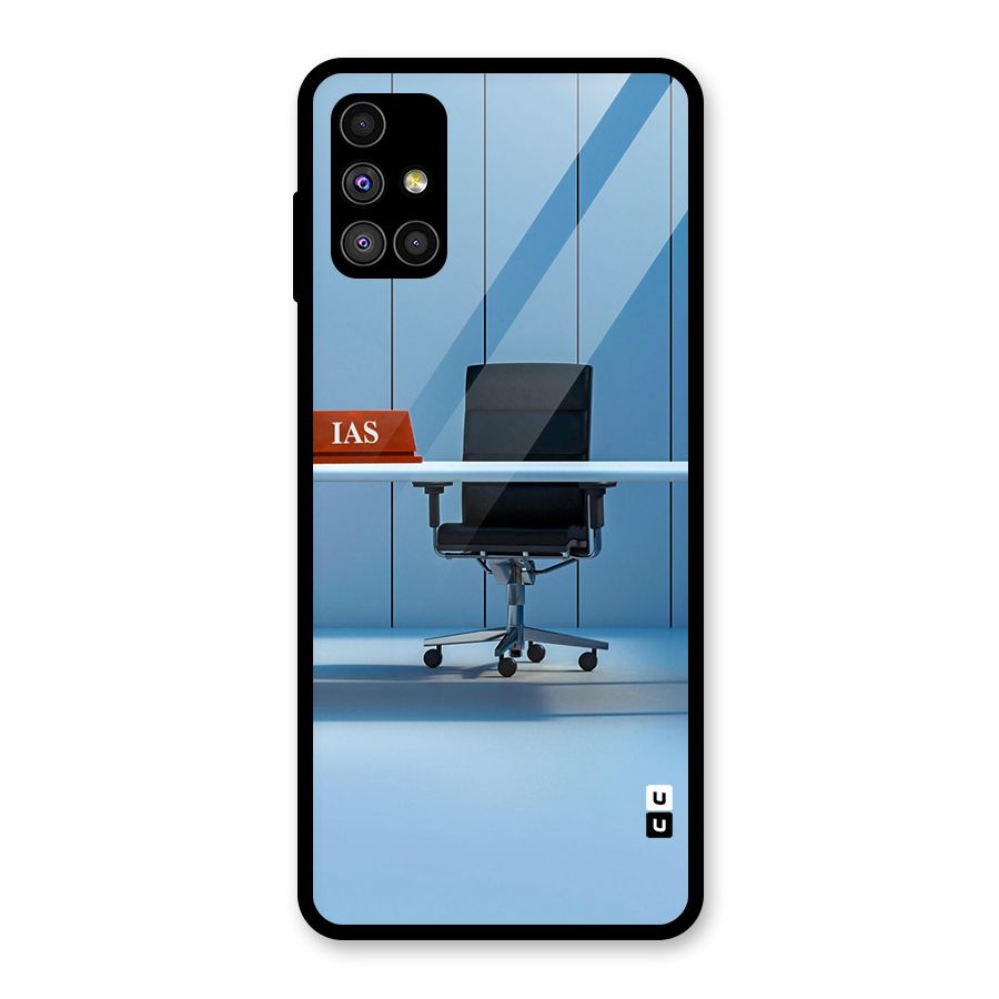 High Chair Glass Back Case for Galaxy M51