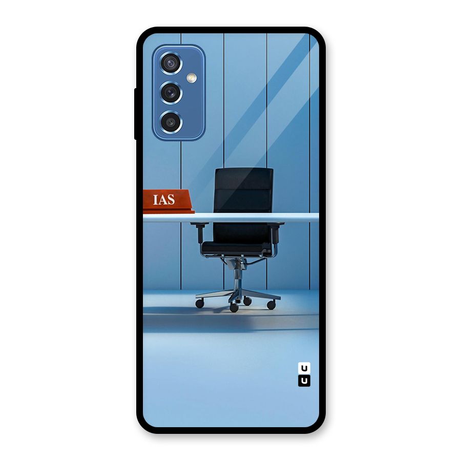 High Chair Glass Back Case for Galaxy M52 5G