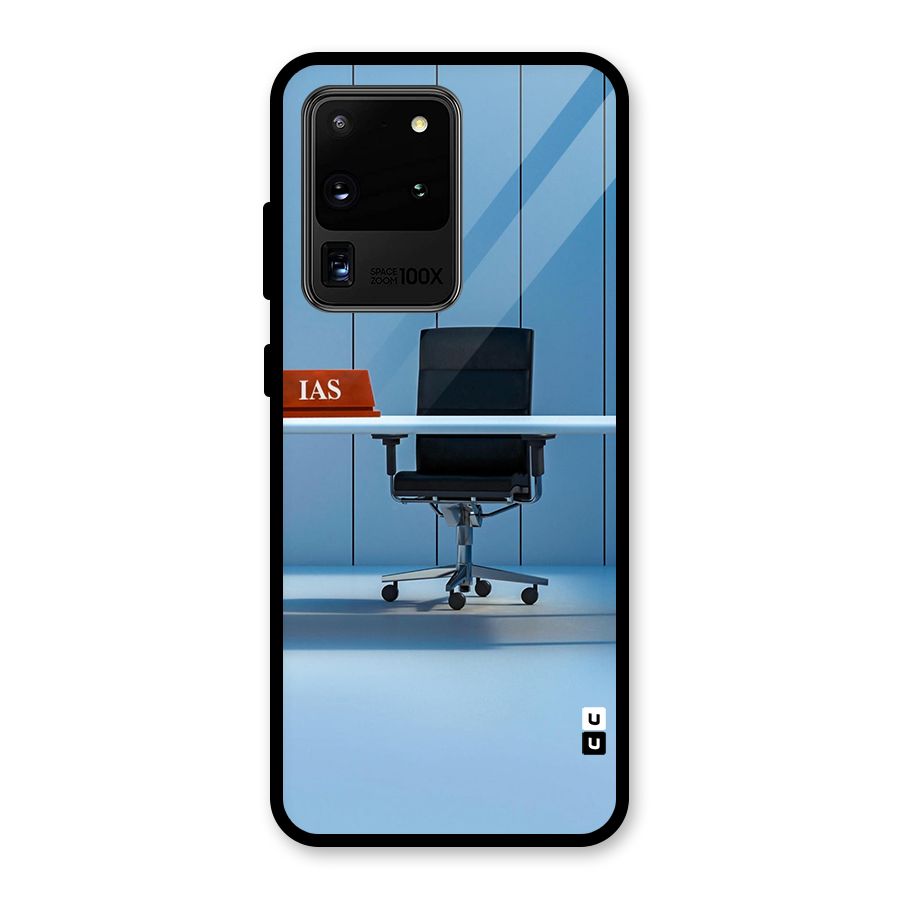 High Chair Glass Back Case for Galaxy S20 Ultra