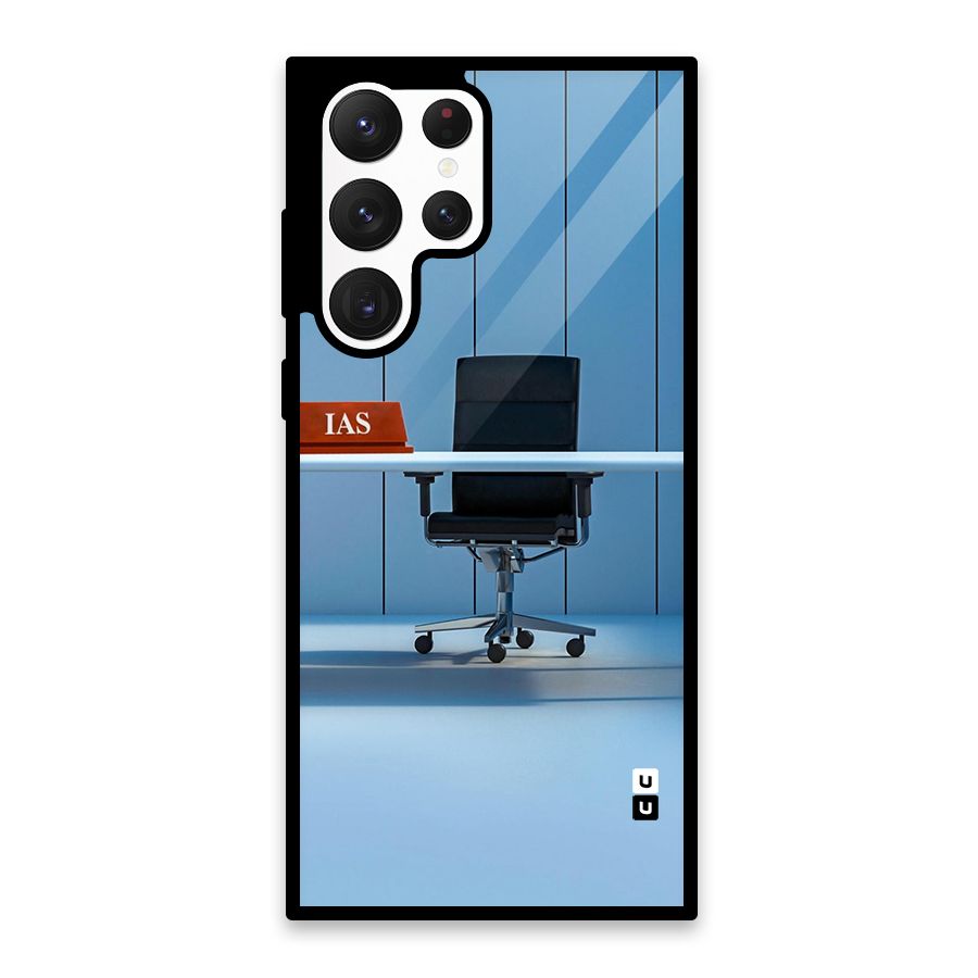 High Chair Glass Back Case for Galaxy S22 Ultra 5G