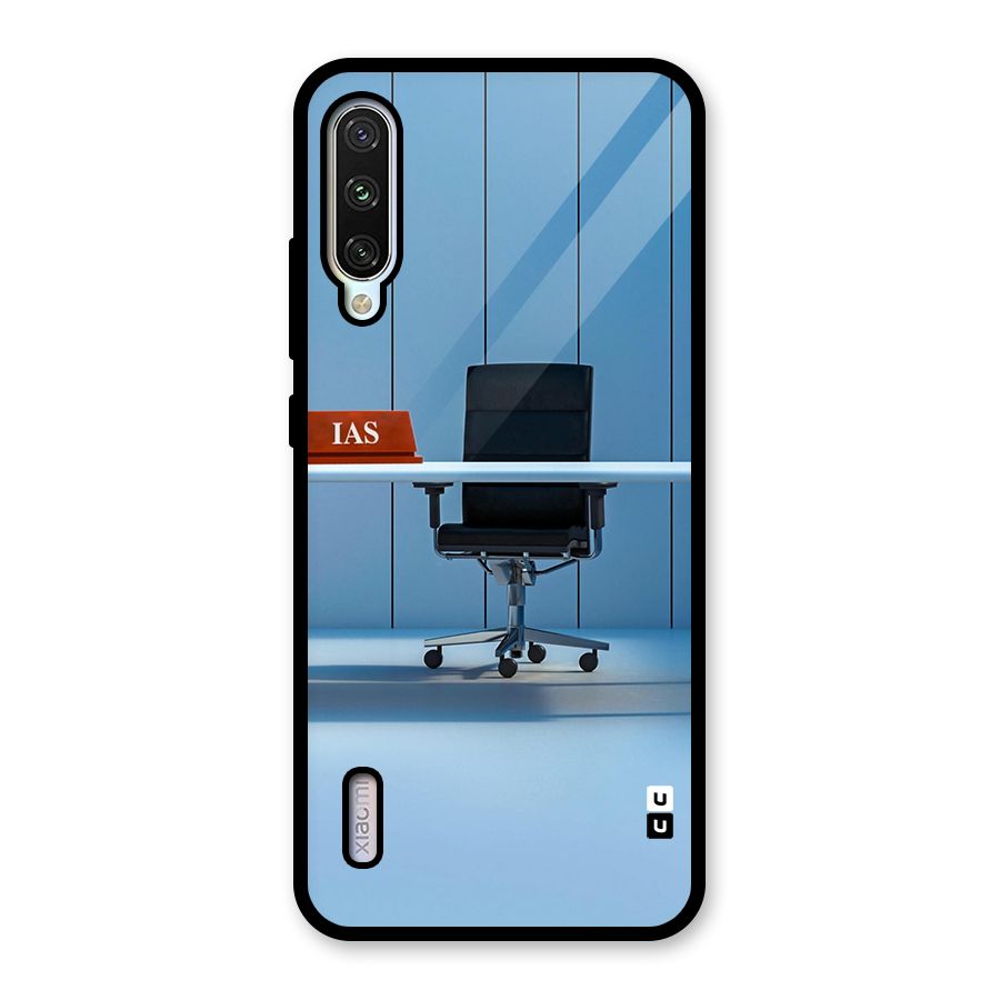 High Chair Glass Back Case for Mi A3