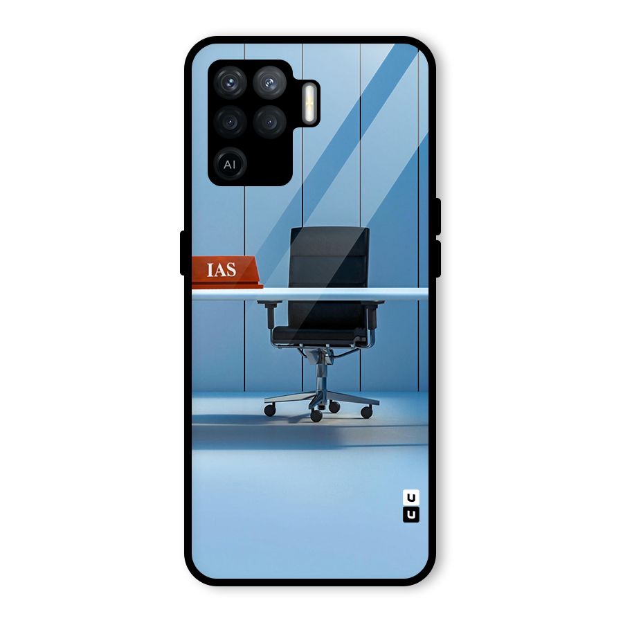 High Chair Glass Back Case for Oppo F19 Pro