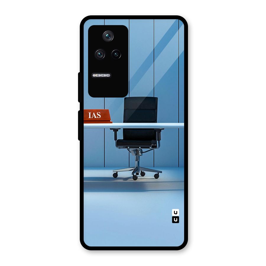 High Chair Glass Back Case for Poco F4 5G