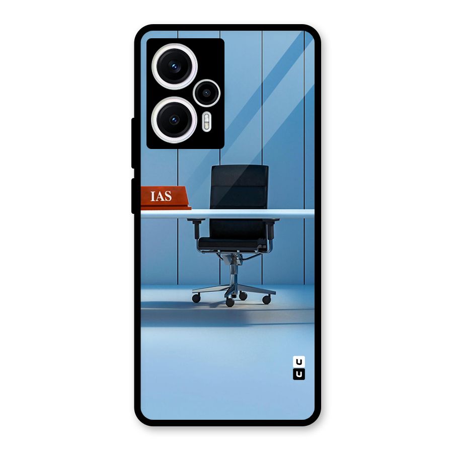 High Chair Glass Back Case for Poco F5