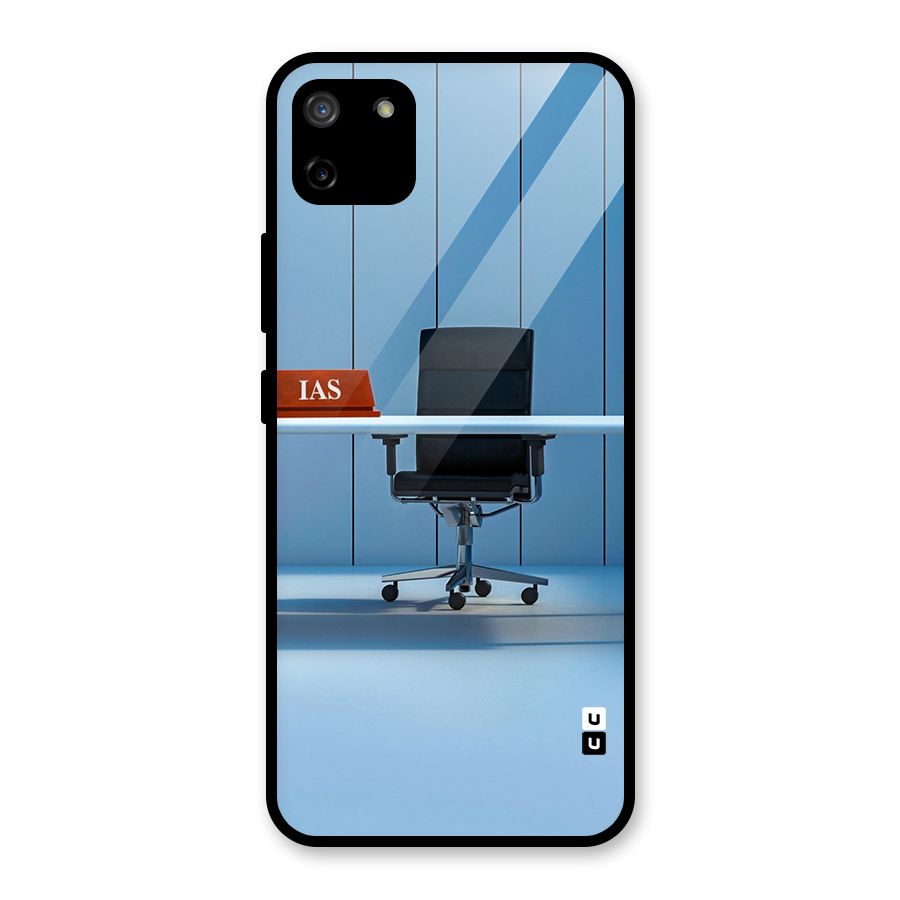 High Chair Glass Back Case for Realme C11