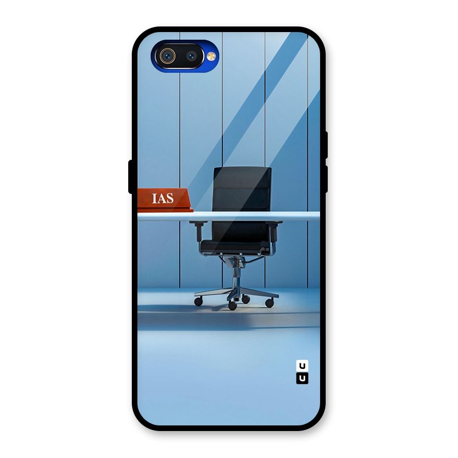 High Chair Glass Back Case for Realme C2