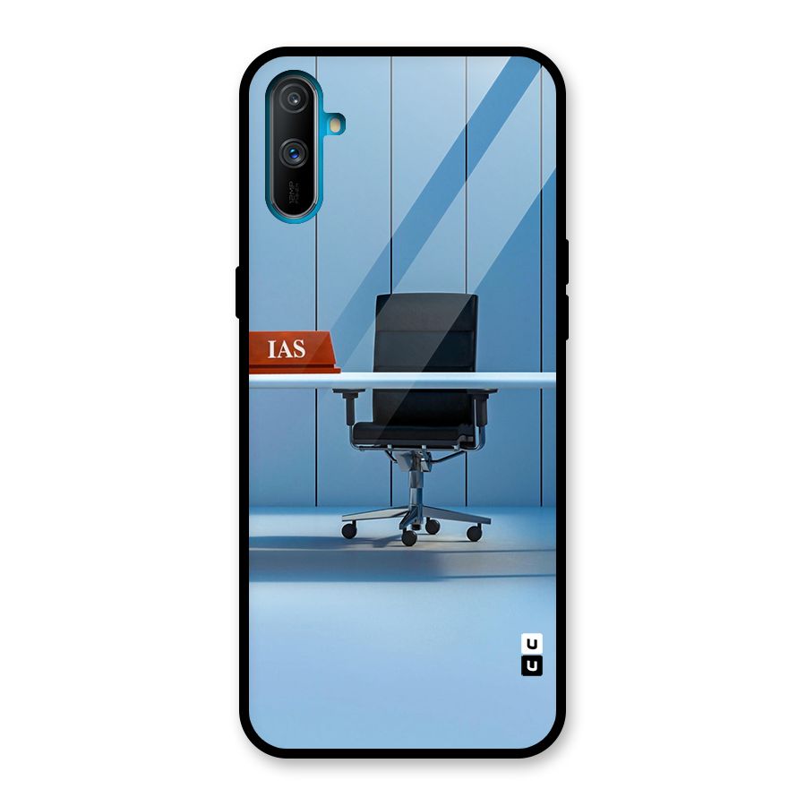 High Chair Glass Back Case for Realme C3