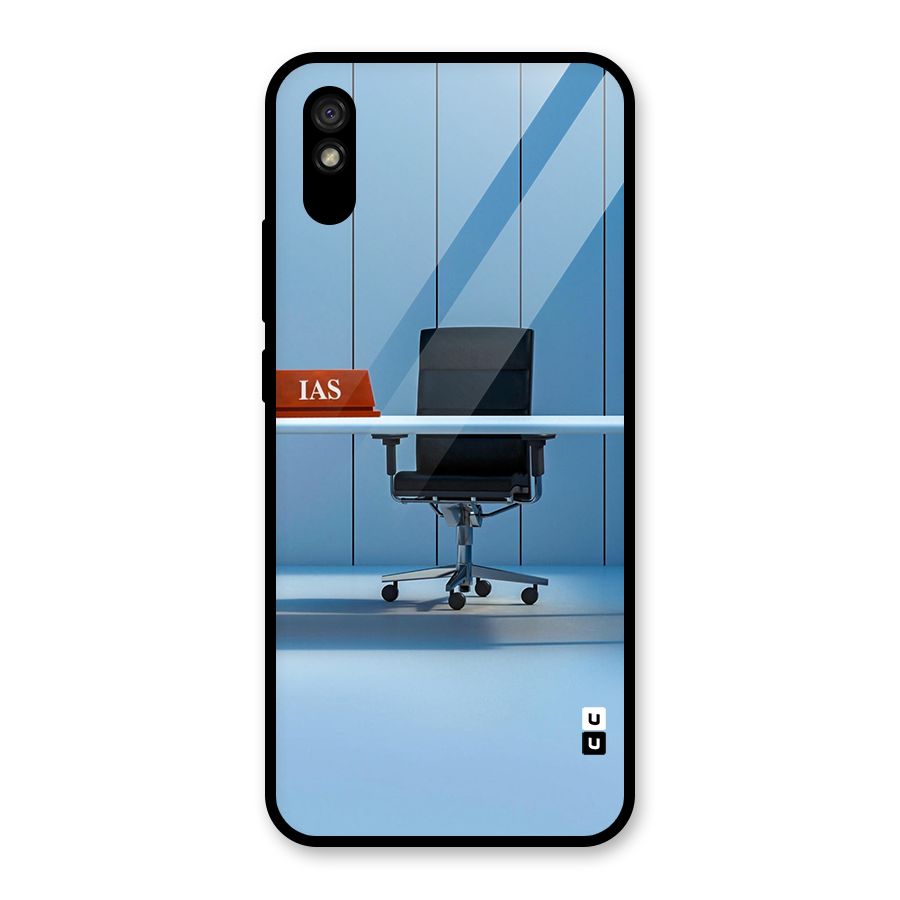 High Chair Glass Back Case for Redmi 9A