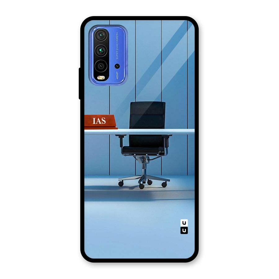 High Chair Glass Back Case for Redmi 9 Power