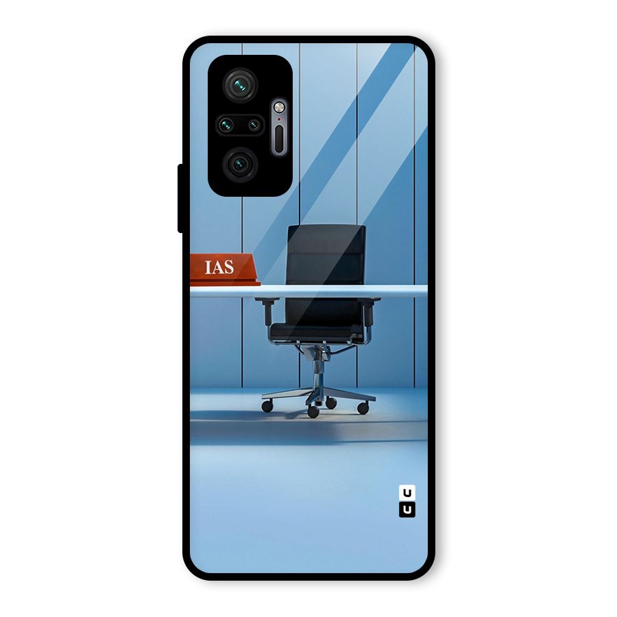 High Chair Glass Back Case for Redmi Note 10 Pro Max