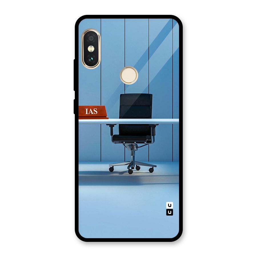 High Chair Glass Back Case for Redmi Note 5 Pro