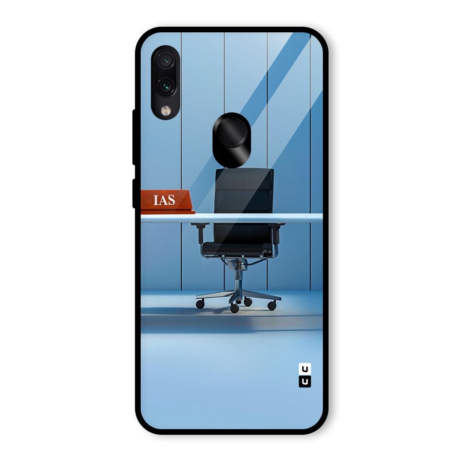 High Chair Glass Back Case for Redmi Note 7 Pro