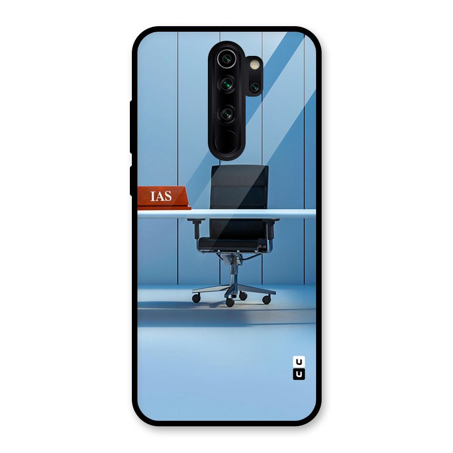 High Chair Glass Back Case for Redmi Note 8 Pro