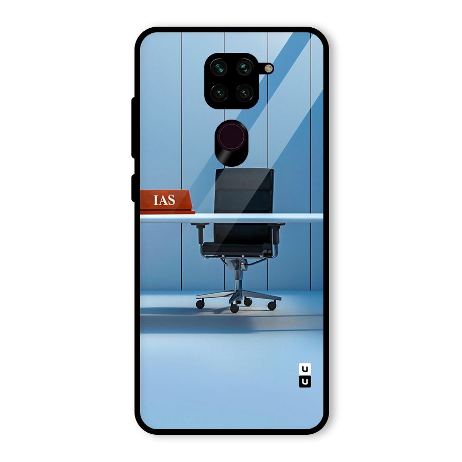 High Chair Glass Back Case for Redmi Note 9