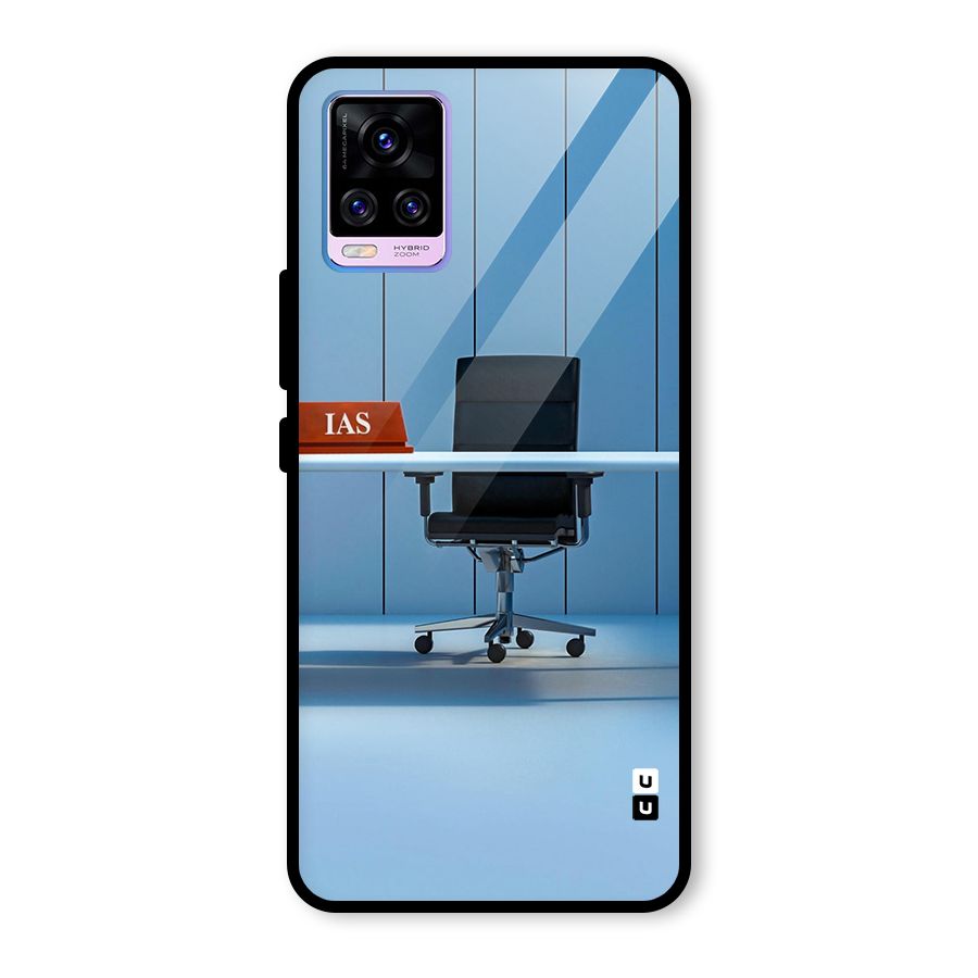 High Chair Glass Back Case for Vivo V20 Pro