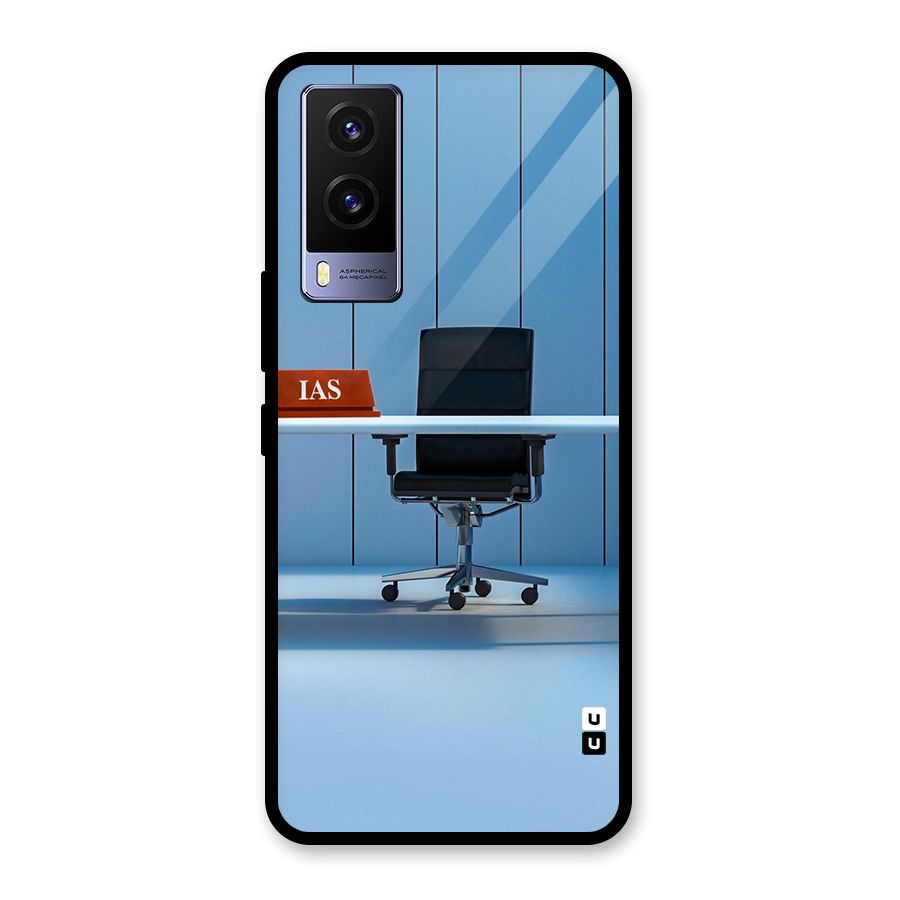 High Chair Glass Back Case for Vivo V21e 5G