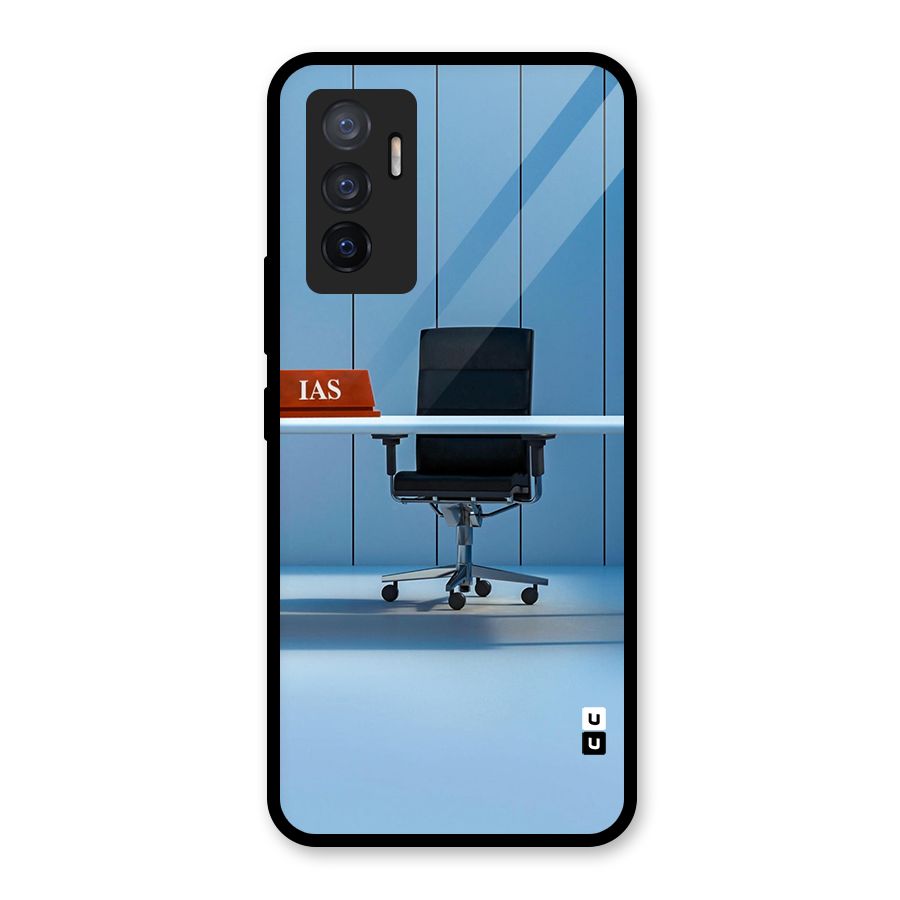 High Chair Glass Back Case for Vivo V23e